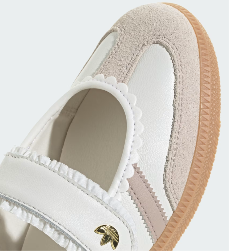 Adidas Samba Jane ballet core white