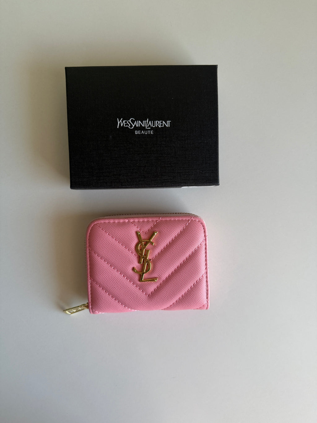 Ysl mini Zipper Wallet