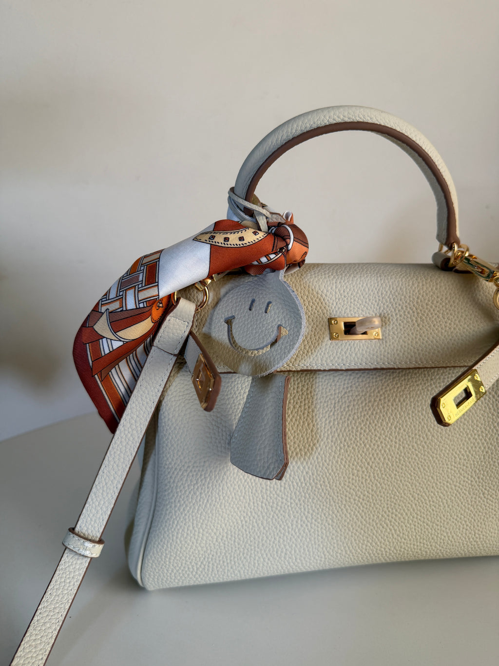 Hermes Birkin 25 Craie in Togo Leather with Gold Hardware