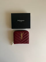 Ysl mini Zipper Wallet
