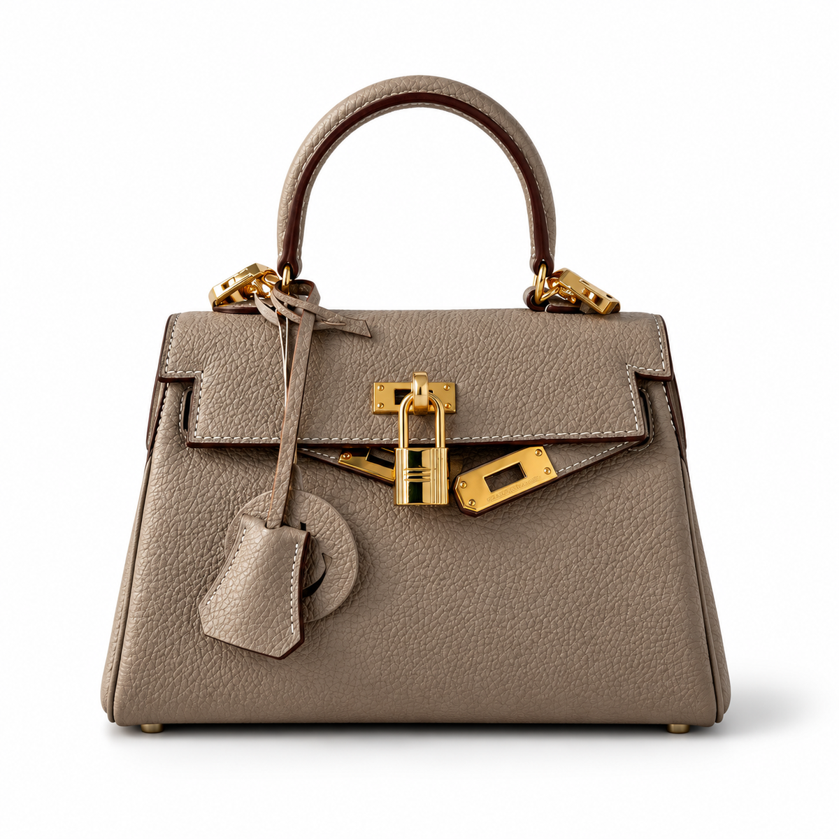 Hermes Birkin 20 Craie in Togo Leather with Gold Hardware olive