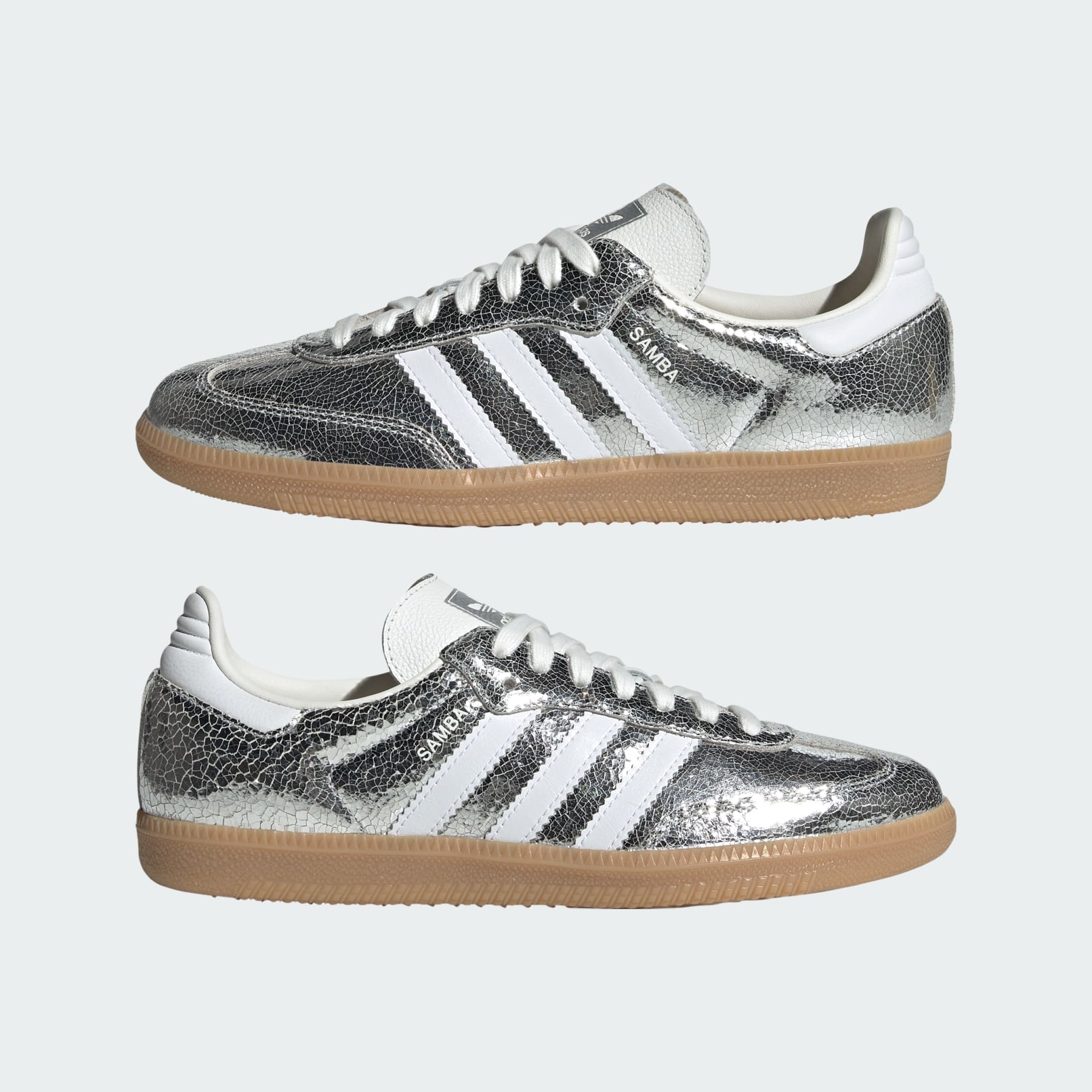 Adidas Samba OG Silver Metalic