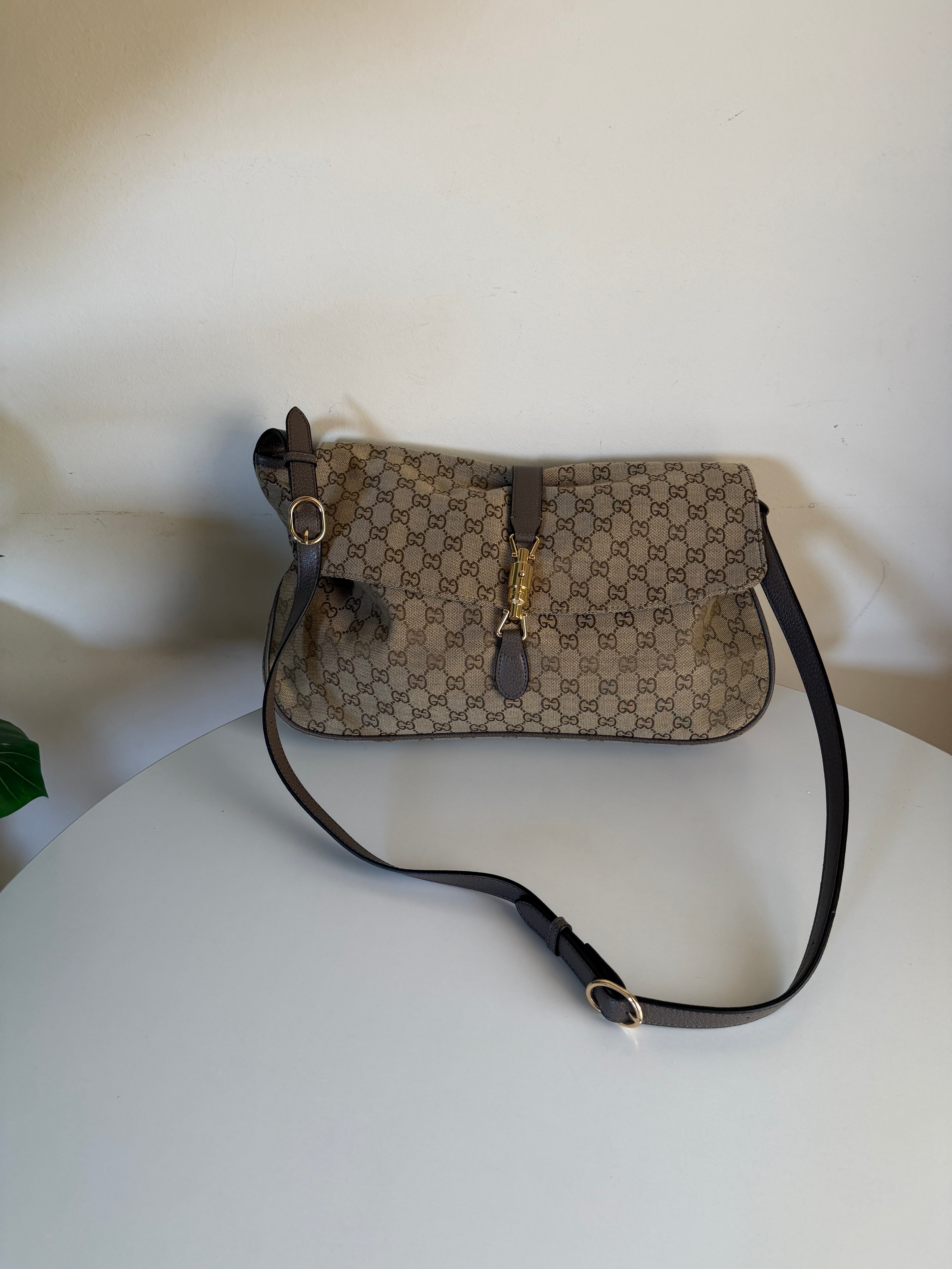 Gucci Jackie Flap large crossbody bag