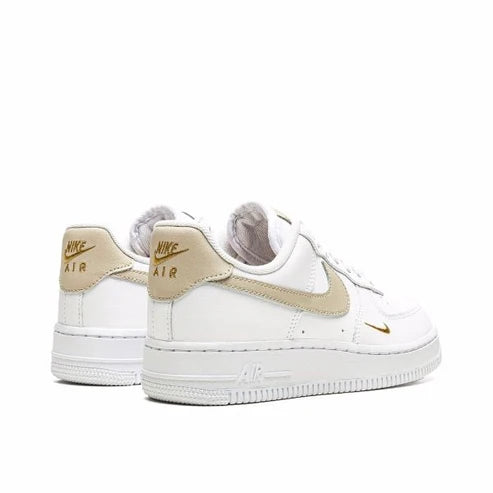 Nike Air Force 1 Low Essential "Toe Swoosh - White/Rattan" sneakers