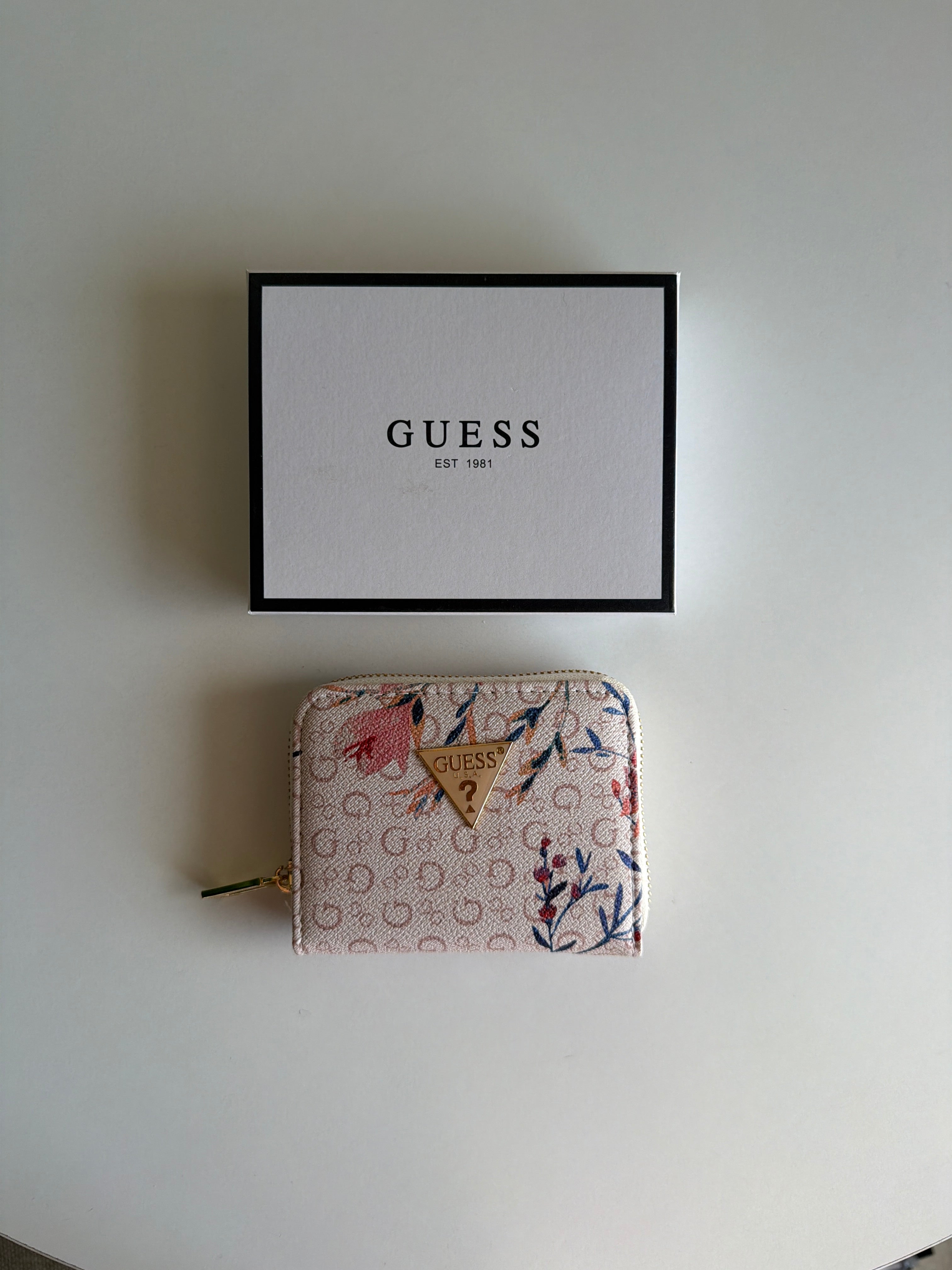 Guess mini wallet (flower)