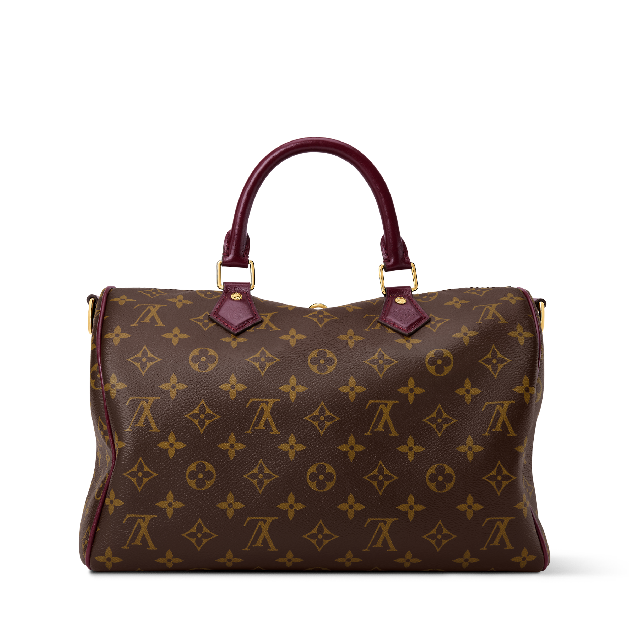 Louis Vuitton Speedy 30 Crafty - burgundy hand