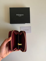 Ysl mini Zipper Wallet