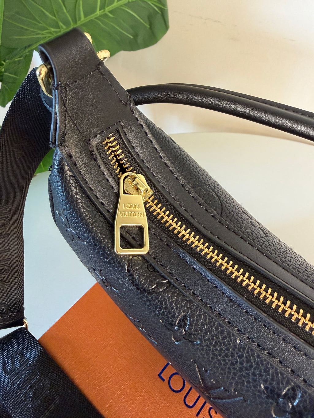 Louis Vuitton loop hobo (black)