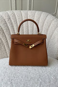 Hermes Birkin 25 Craie in Togo Leather with Gold Hardware