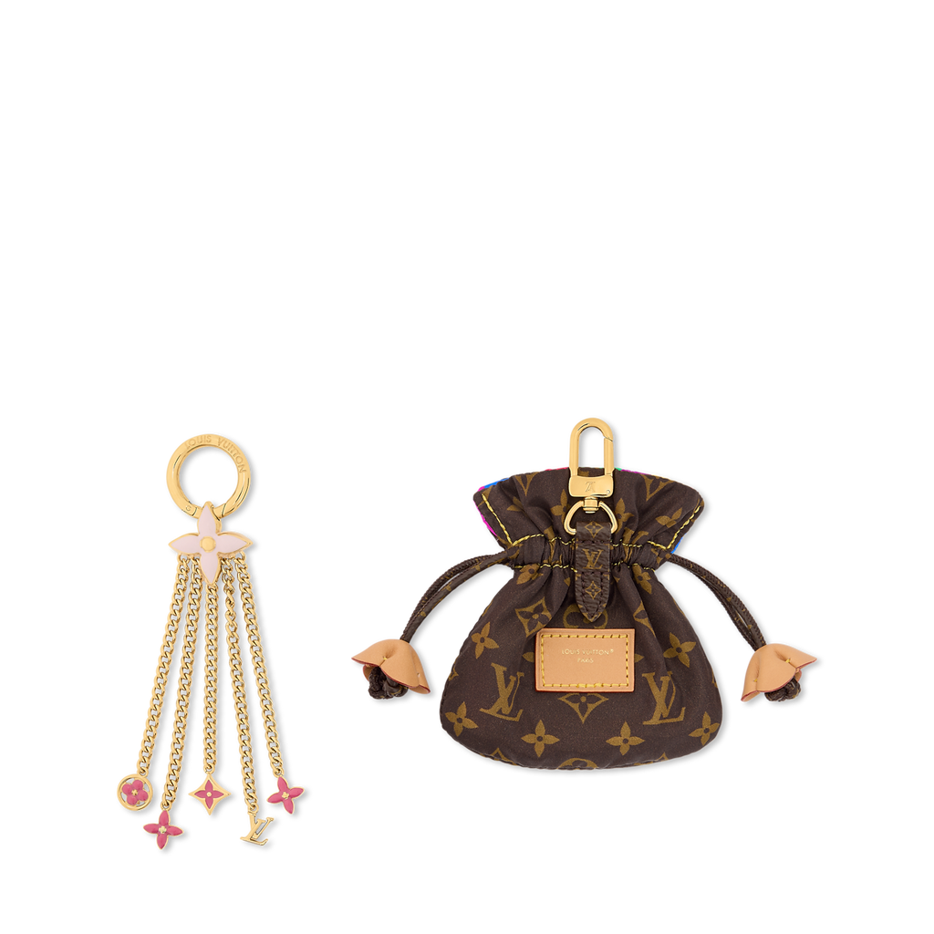Louis Vuitton Speedy 30 Crafty -metal charm and color pouch