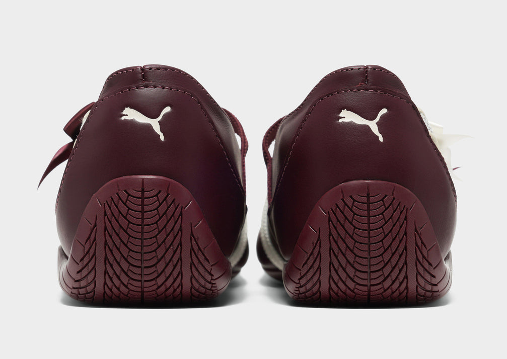 Puma Speedcat Ballet women lace burgundy white