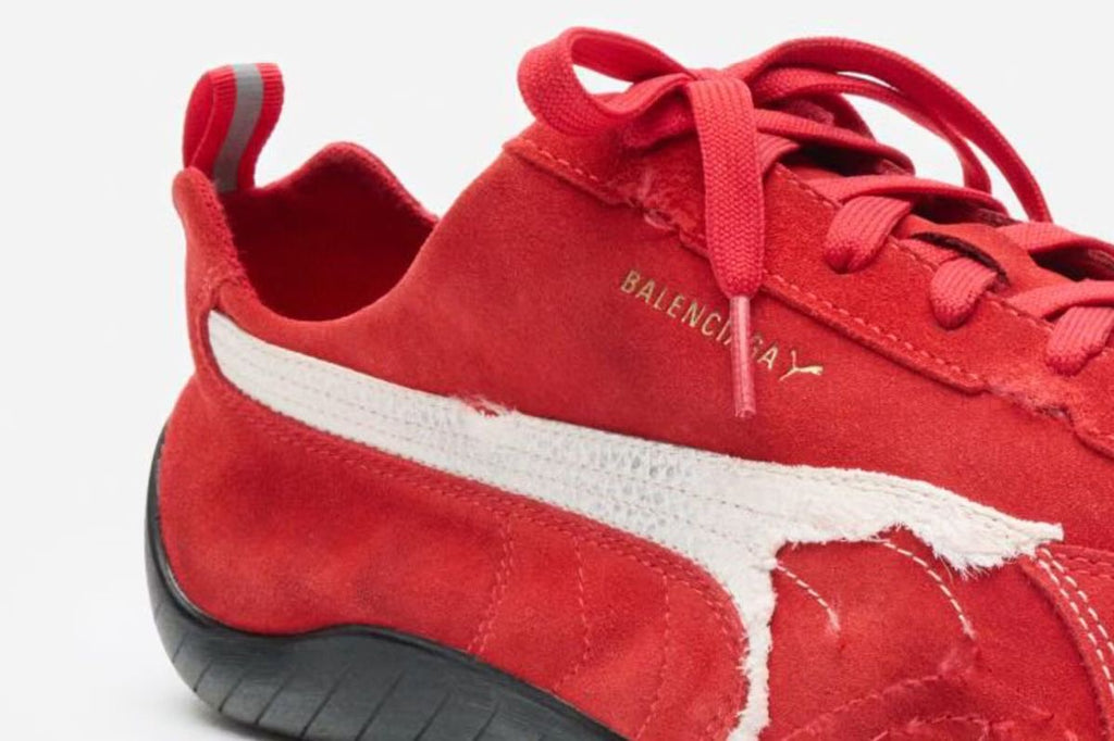 Puma * Balanciaga (speed cat )- red