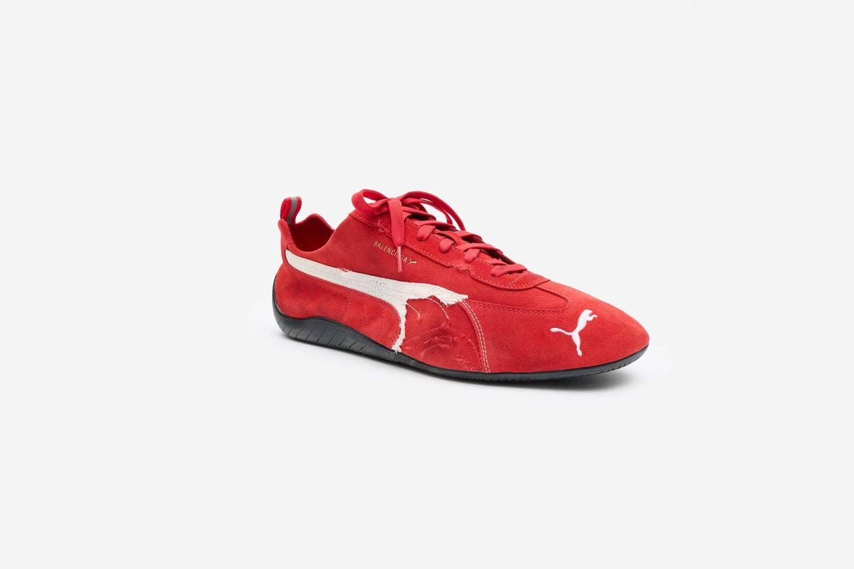 Puma * Balanciaga (speed cat )- red