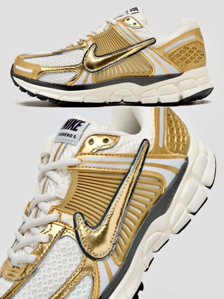 Air Zoom Vomero 5 'metalic gold'