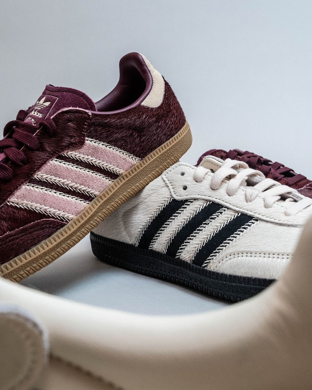 Adidas Samba OG – pony Hair burgundy