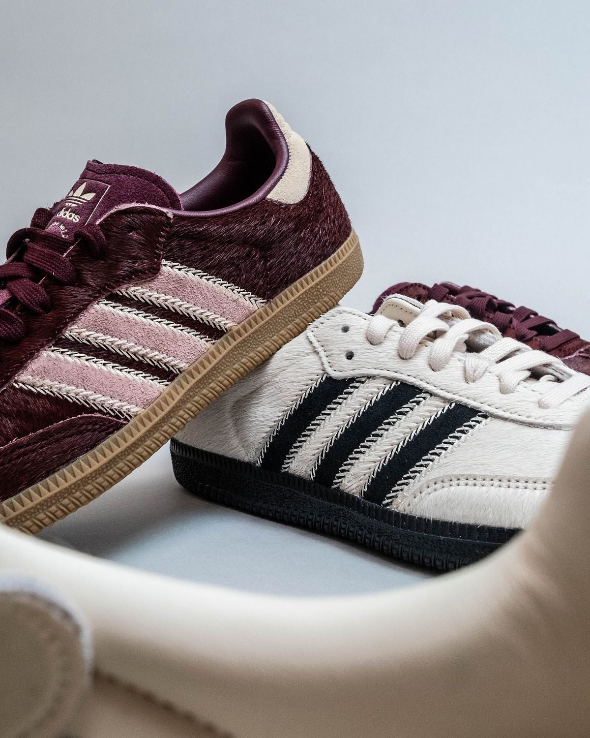 Adidas Samba OG – pony Hair burgundy