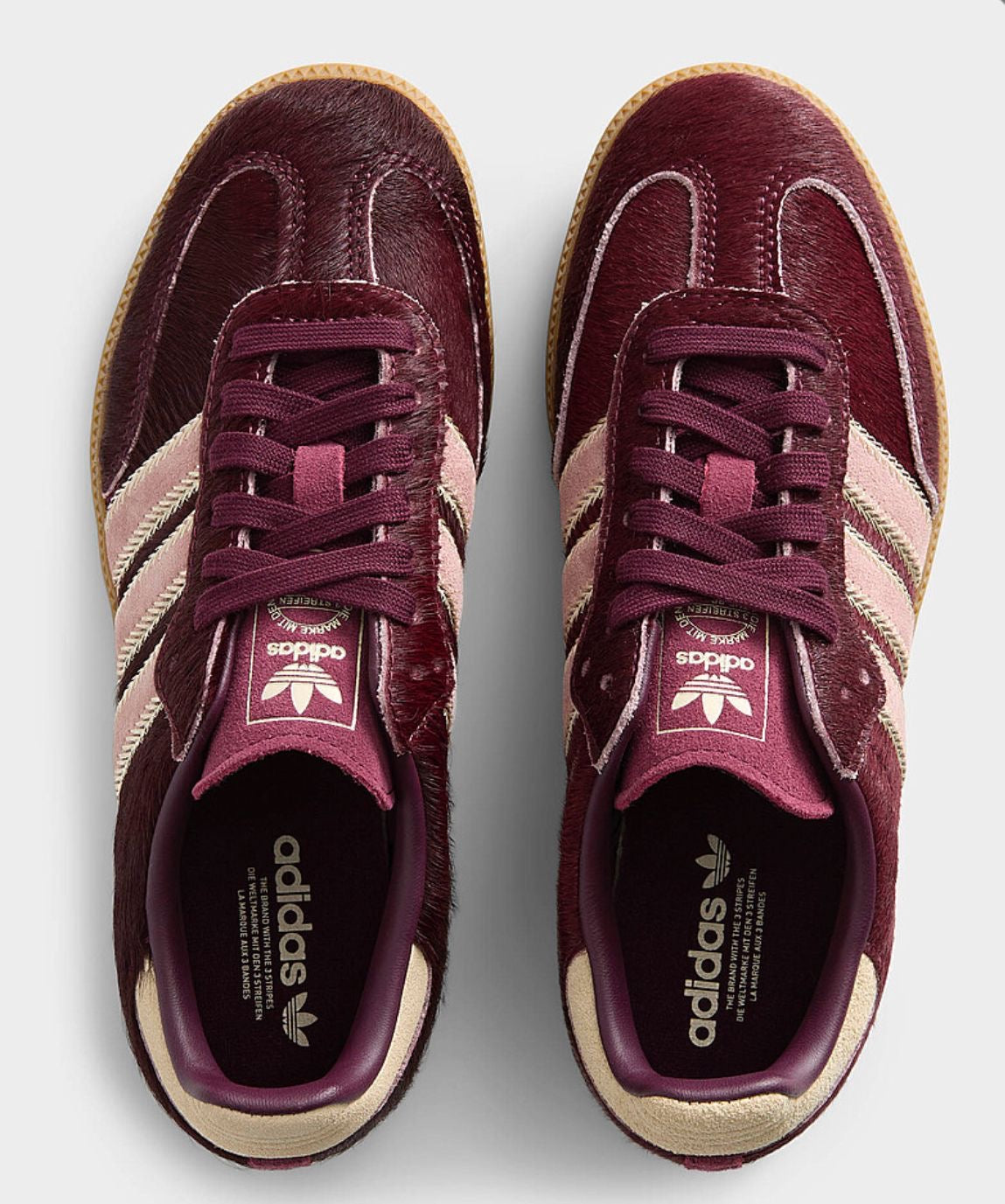 Adidas Samba OG – pony Hair burgundy