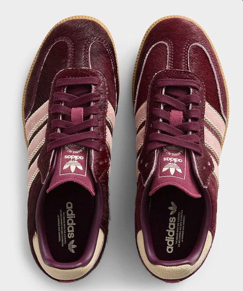 Adidas Samba OG – pony Hair burgundy