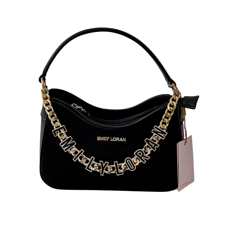 Emily loran half moon charm