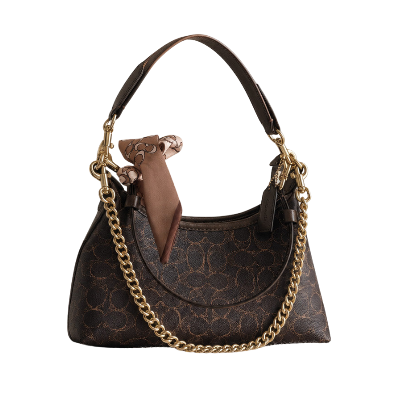 Coach SIGNATURE JULIET SHOULDER - Handbag - old print
