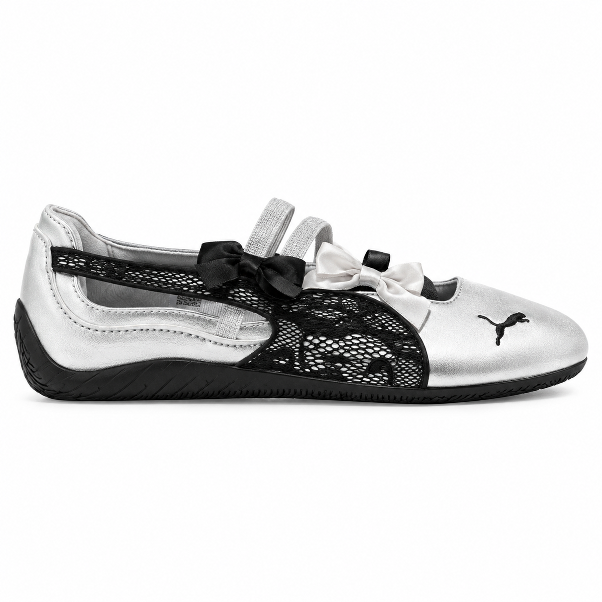 Puma Speedcat Ballet women lace silver back