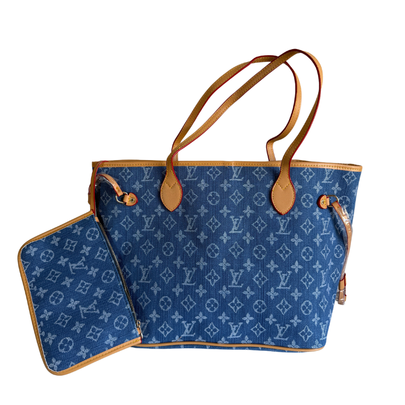 Louis Vuitton Neverfull MM Denim