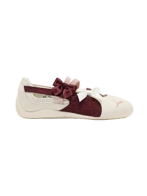 Puma Speedcat Ballet women lace cream burgundy