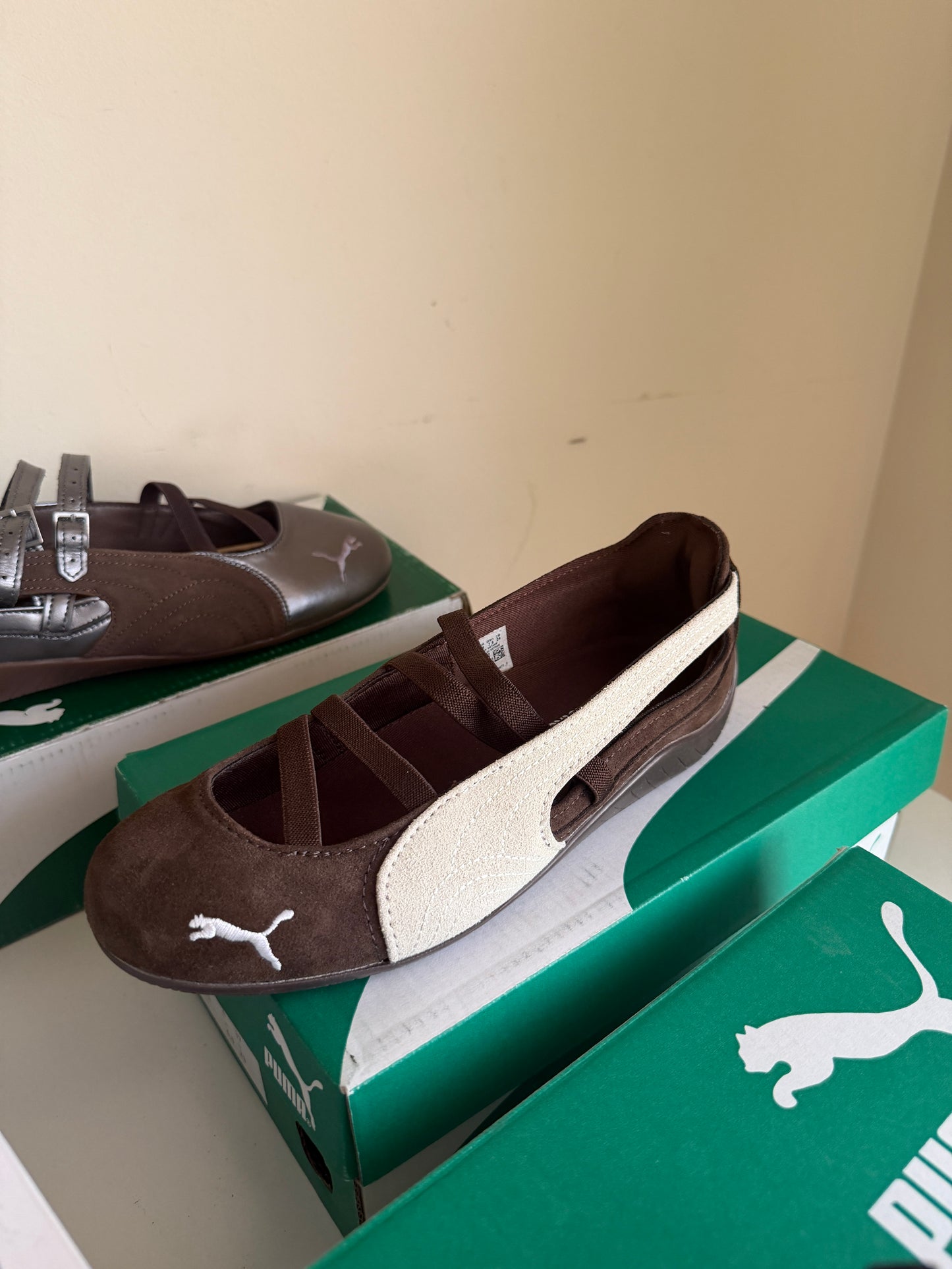 Puma Speedcat Ballet SD 'Brown white suede'