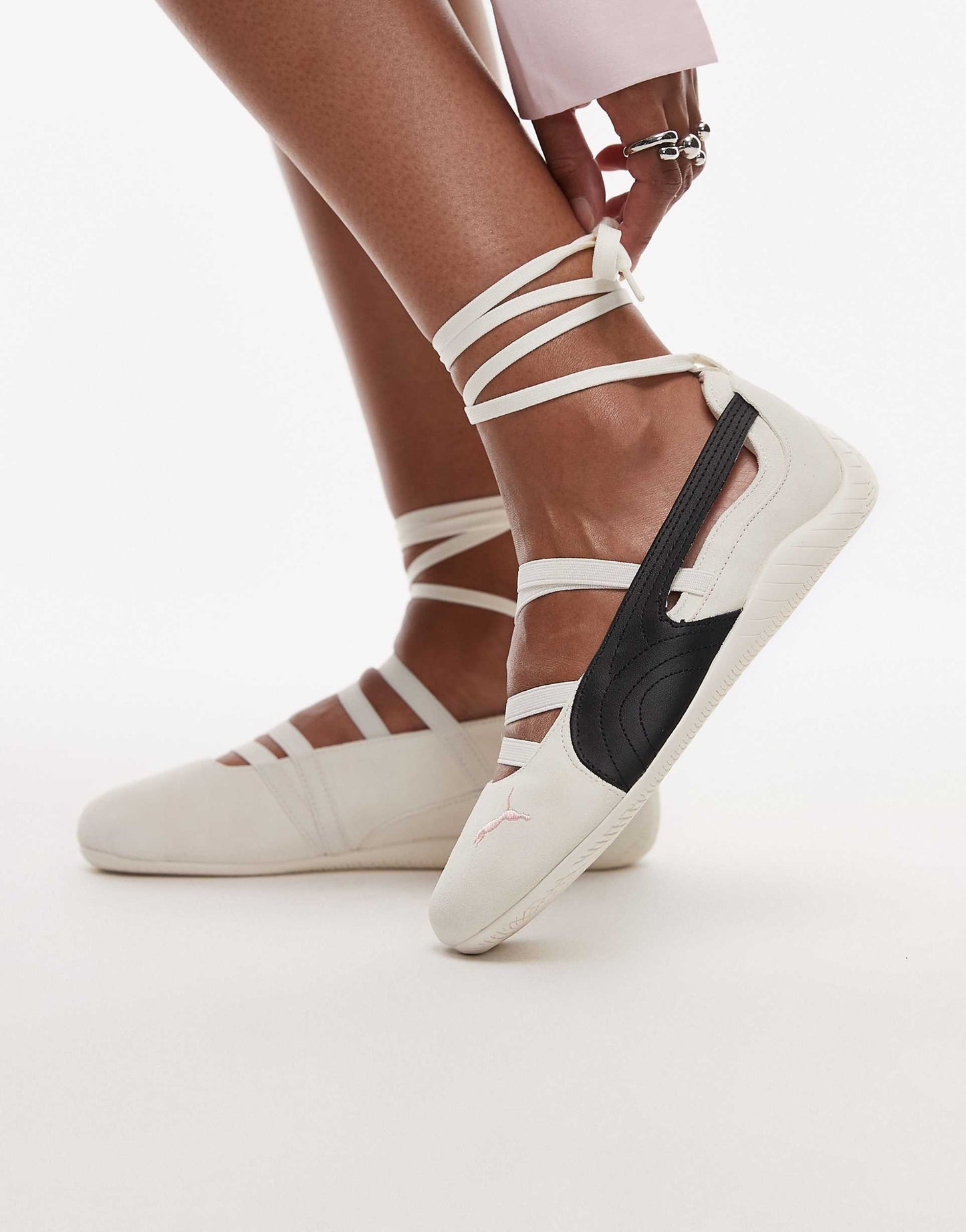 Puma Speedcat Ballet SD ' Rose in white’