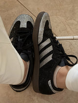 Adidas samba OG Rhinestone black silver