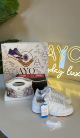 Adidas Campus White + Chanel 31s Nano