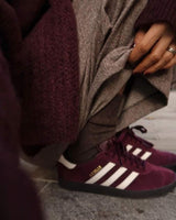 Adidas gazelle maroon shoes