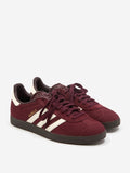 Adidas gazelle maroon shoes
