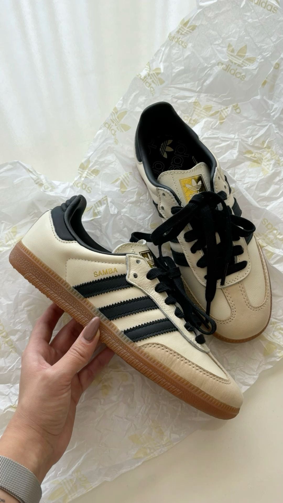 Adidas Samba Crème White