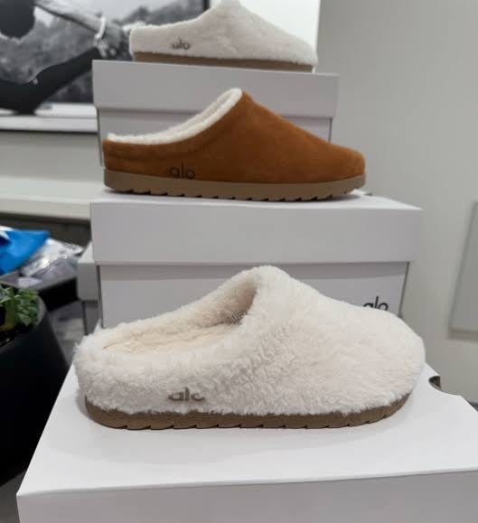 Alo Sherpa Recovery slipper saddle