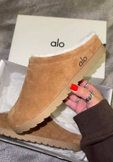 Alo Sherpa Recovery slipper saddle