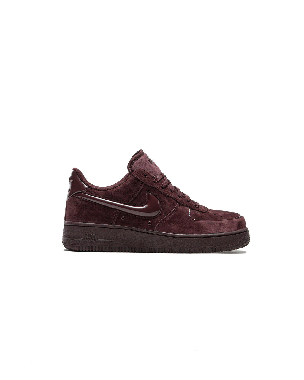 Nike Air Force 1 Low 07 – Suede burgundy Wow