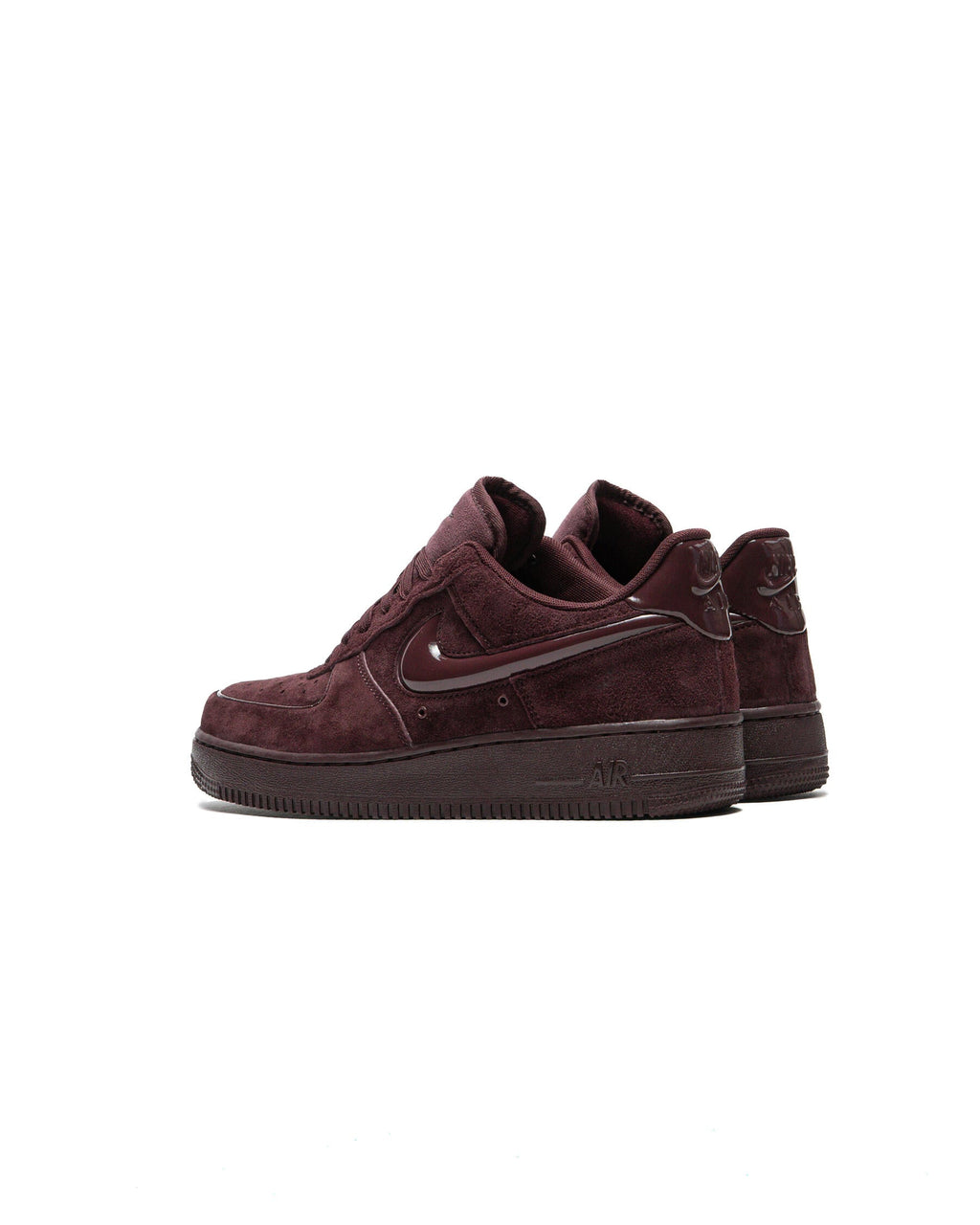Nike Air Force 1 Low 07 – Suede burgundy Wow