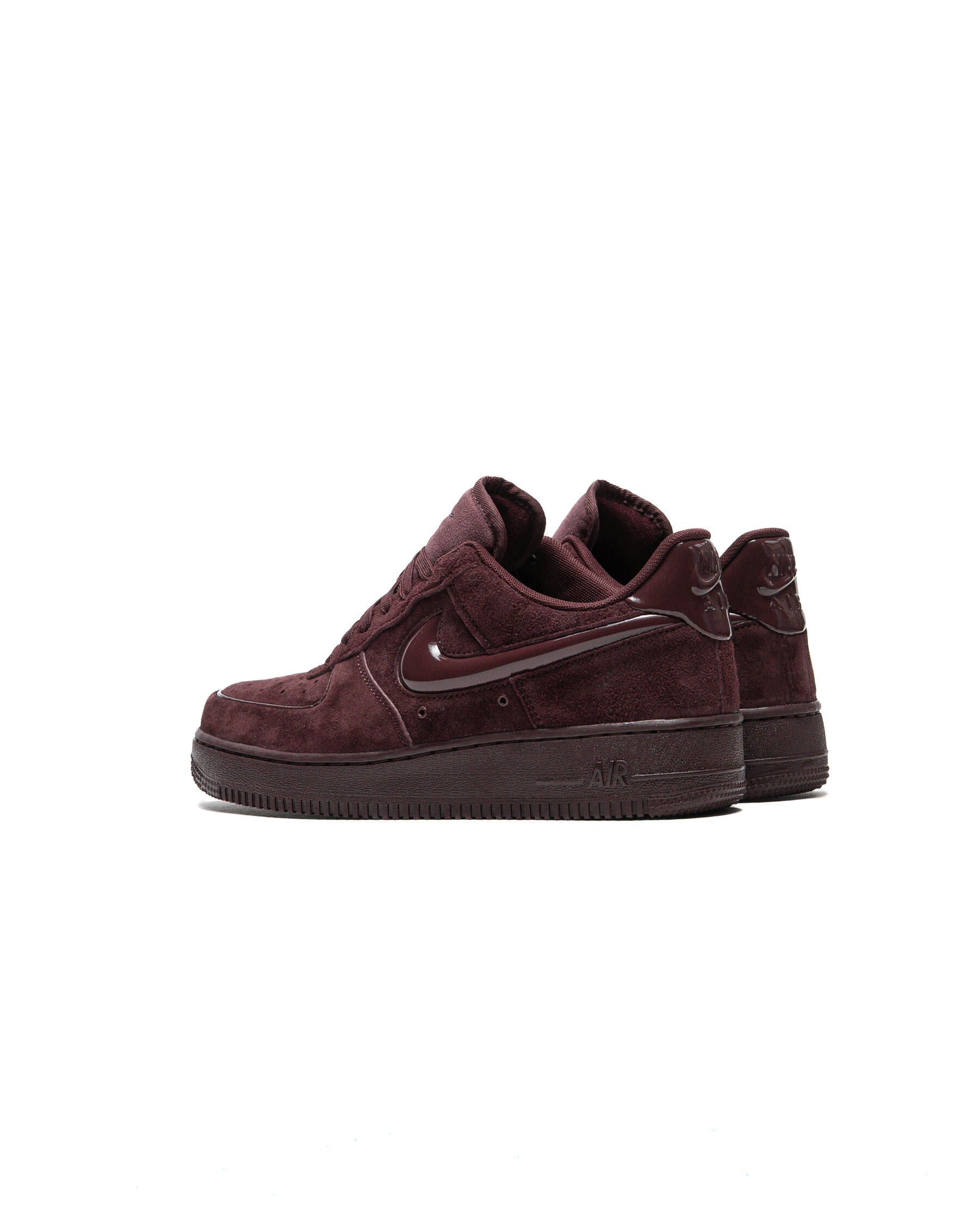 Nike Air Force 1 Low 07 – Suede burgundy Wow