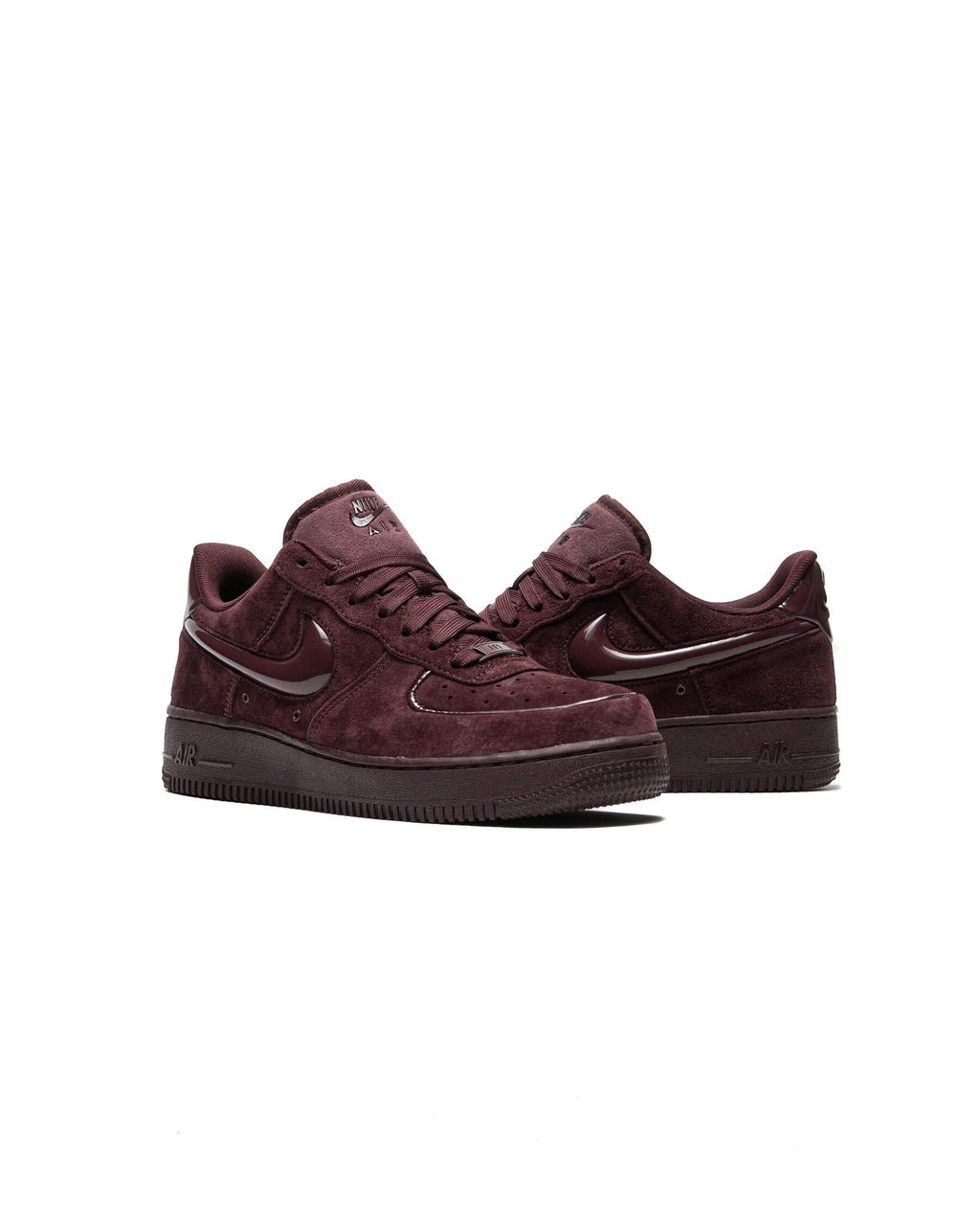 Nike Air Force 1 Low 07 – Suede burgundy Wow