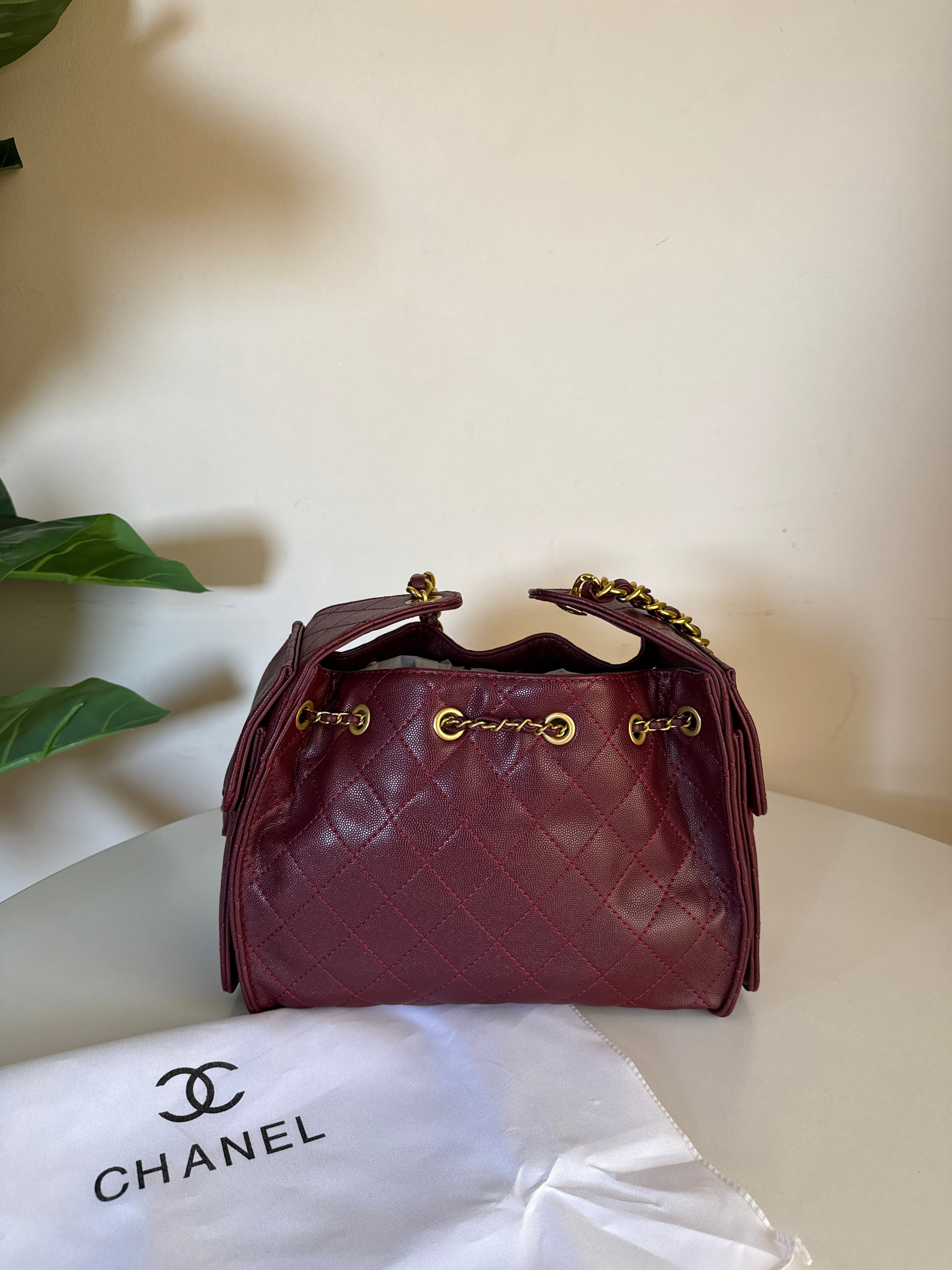 Chanel hobo bag