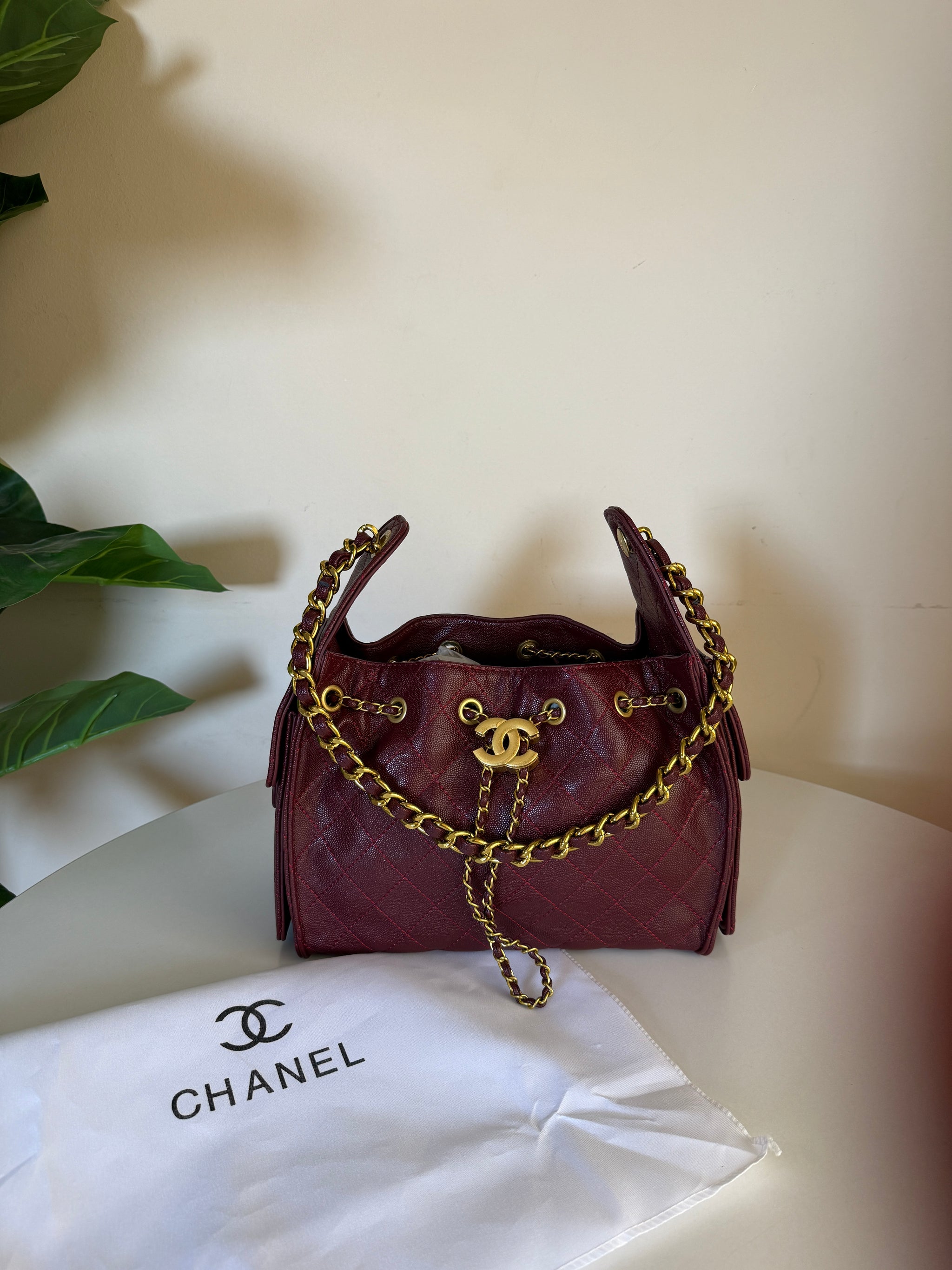 Chanel hobo bag