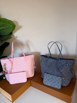 Louis Vuitton Neverfull MM Denim