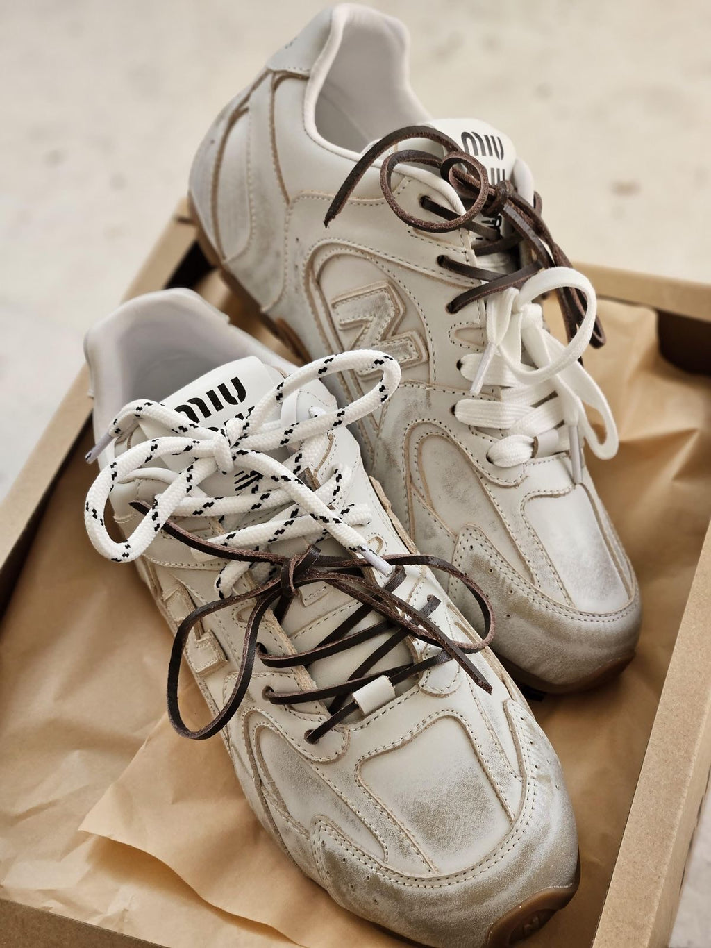 New Balance 530 SL Da Miu Miu -white Gum