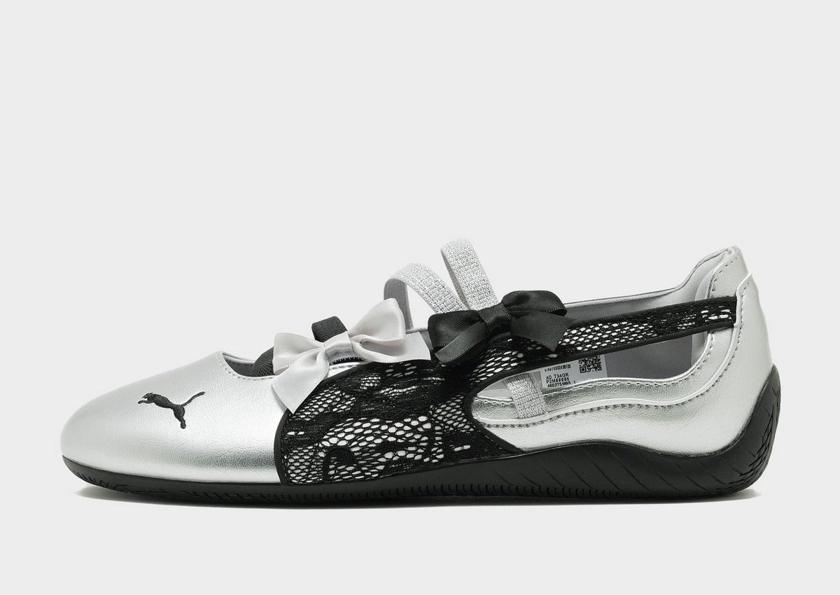 Puma Speedcat Ballet women lace silver back
