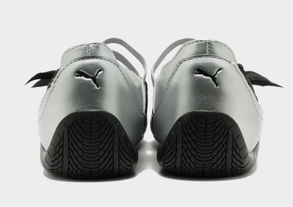 Puma Speedcat Ballet women lace silver back