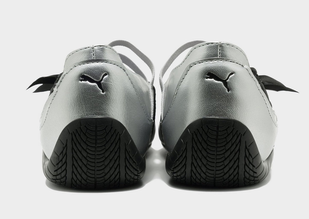 Puma Speedcat Ballet women lace silver back