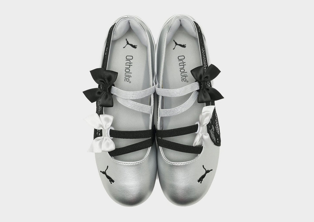 Puma Speedcat Ballet women lace silver back