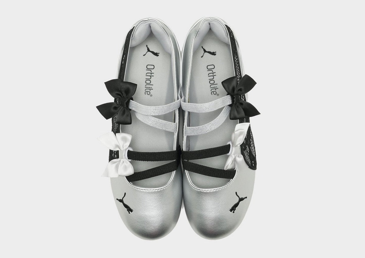 Puma Speedcat Ballet women lace silver back