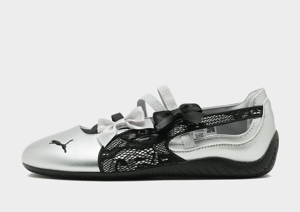 Puma Speedcat Ballet women lace silver back